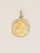 Pendentif Médaille zodiaque Sagittaire en or jaune 18 carats et rubis 58 Facettes 1194.1