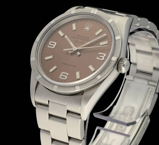 Montre Rolex Air King Precision - Montre automatique en acier 34 mm réf. 14010 (1998) 58 Facettes ROL/AIK/179