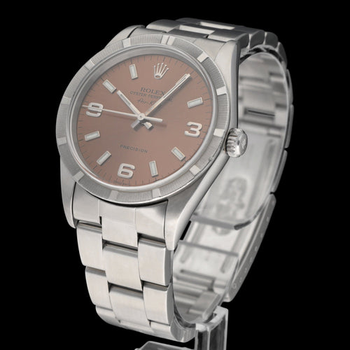 Montre Rolex Air King Precision 14010 - Montre automatique en acier 34 mm, 2000 58 Facettes ROL/AIK/195