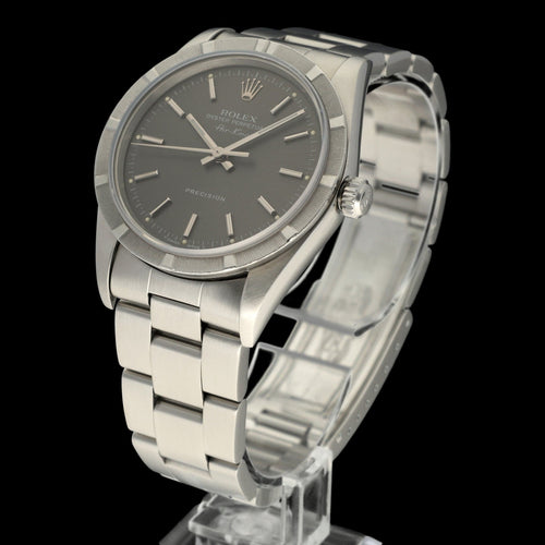 Montre Rolex Air-King Precision - Montre automatique en acier, réf. 14010 (1993) 58 Facettes ROL/AIK/196