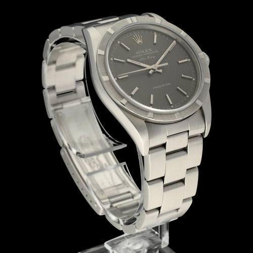 Montre Rolex Air-King Precision - Montre automatique en acier, réf. 14010 (1993) 58 Facettes ROL/AIK/196