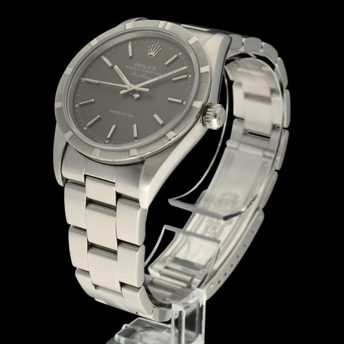Montre Rolex Air-King Precision - Montre automatique en acier, réf. 14010 (1993) 58 Facettes ROL/AIK/196
