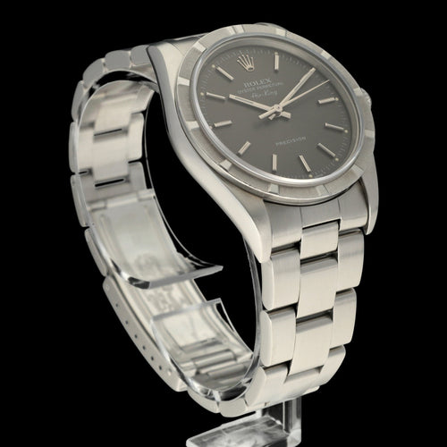 Montre Rolex Air-King Precision - Montre automatique en acier, réf. 14010 (1993) 58 Facettes ROL/AIK/196