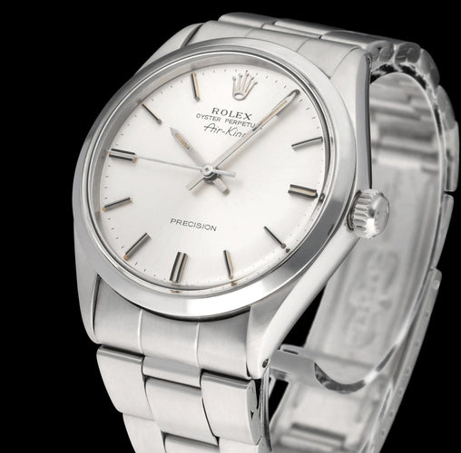 Montre Rolex Air-King Precision - Montre acier réf. 5500 (1973) avec boîte et papiers 58 Facettes ROL/AIK/199