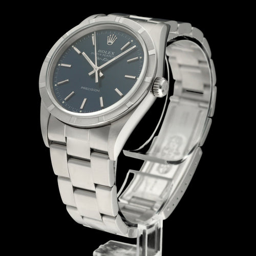 Montre Rolex Air-King Precision - Montre acier réf. 14010 (2001) avec boîte et papiers 58 Facettes ROL/AIK/202