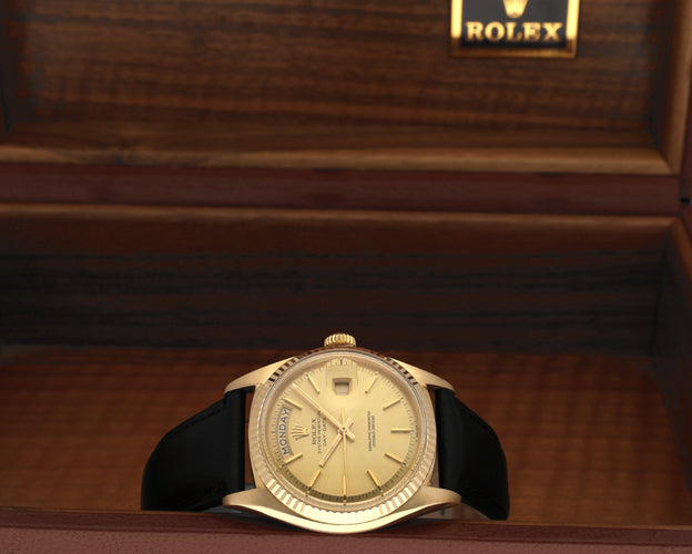 Montre Rolex Day-Date 36 - Montre 1803 en or jaune (1966) 58 Facettes ROL/DDT/018