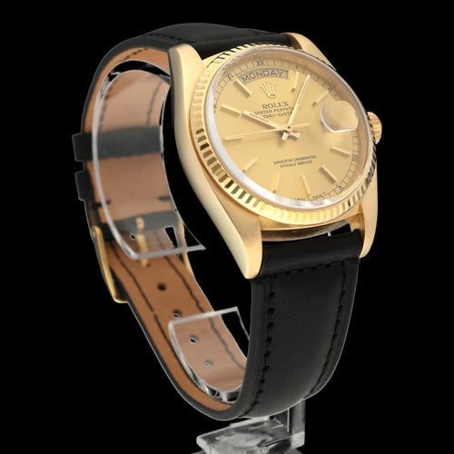 Montre Rolex Day-Date 36 - Montre automatique réf. 18038 en or jaune (1983) 58 Facettes ROL/DDT/020