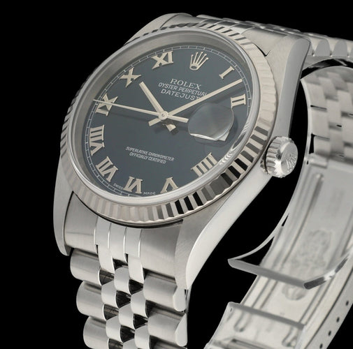 Montre Rolex Datejust 16234 - Montre automatique 36 mm en acier (2003) 58 Facettes ROL/DJ1/1103