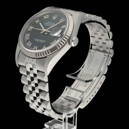Montre Rolex Datejust 16234 - Montre automatique 36 mm en acier (2003) 58 Facettes ROL/DJ1/1103