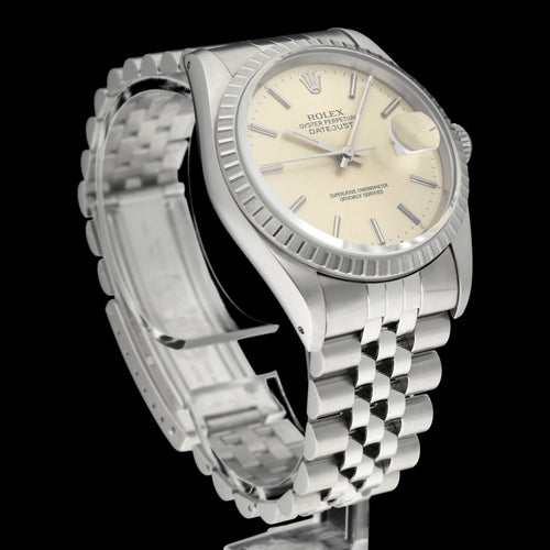 Montre Rolex Datejust - Montre automatique réf. 16220 36 mm (1991) 58 Facettes ROL/DJ1/1198