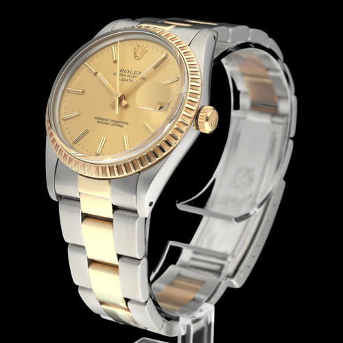 Montre Rolex Oyster Perpetual Date 15053 - Montre automatique 34 mm 58 Facettes ROL/OPD/263