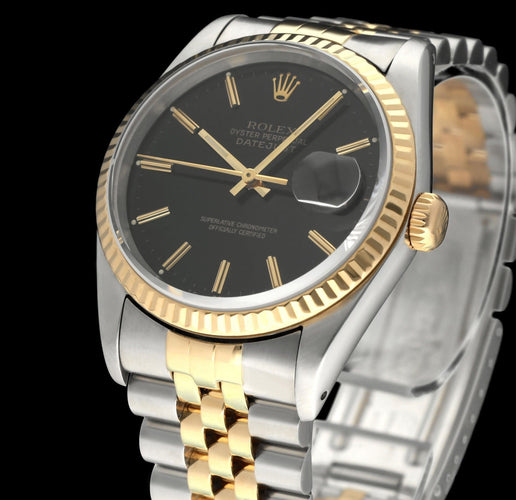 Montre Rolex Datejust 16233 - Montre automatique 36 mm or et acier (1993) 58 Facettes ROL/DJ1/1212