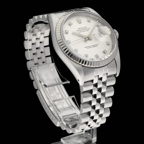 Montre Rolex Datejust - Montre automatique réf. 16234G (1989) 36 mm 58 Facettes ROL/DJ1/1214