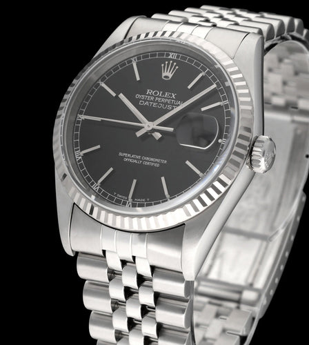 Montre Rolex Datejust 16234 - Montre automatique acier 36 mm (1995) 58 Facettes ROL/DJ1/1258