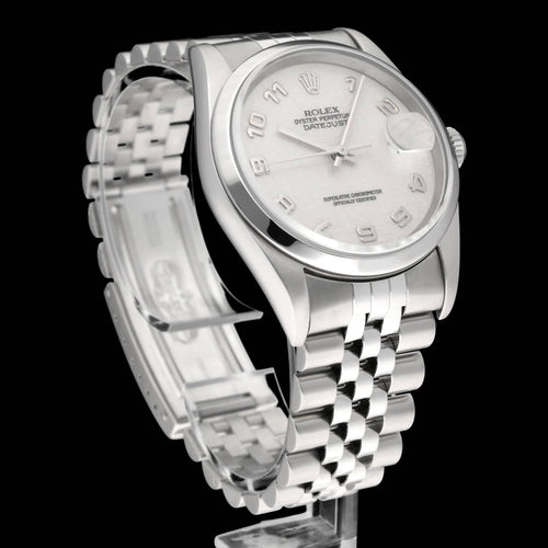 Montre Rolex Datejust 16200 - Montre 36 mm « Computer Dial » (2001) 58 Facettes ROL/DJ1/1263