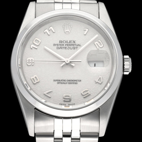 Montre Rolex Datejust 16200 - Montre 36 mm « Computer Dial » (2001) 58 Facettes ROL/DJ1/1263