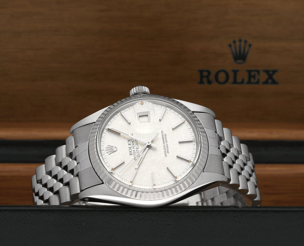 Montre Rolex Datejust 16014 - Montre automatique acier, cadran lin 58 Facettes ROL/DJ1/1265