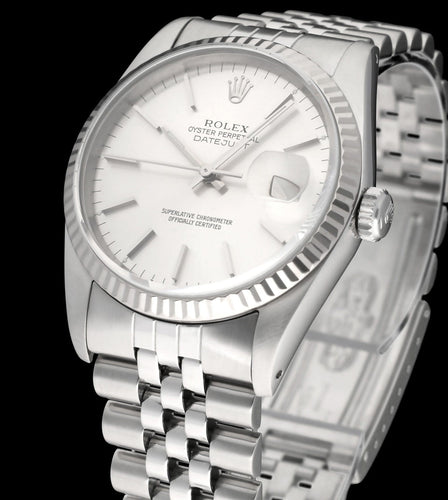 Montre Rolex Datejust 16234 (1989) - Montre 36 mm en acier 58 Facettes ROL/DJ1/1283