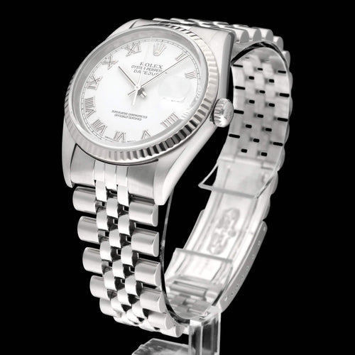 Montre Rolex Datejust 16234 - Montre automatique 36 mm en acier (2000) 58 Facettes ROL/DJ1/1296