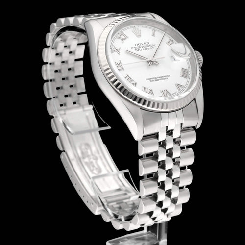 Montre Rolex Datejust 16234 - Montre automatique 36 mm en acier (2000) 58 Facettes ROL/DJ1/1296