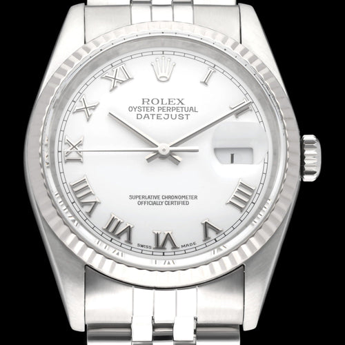 Montre Rolex Datejust 16234 - Montre automatique 36 mm en acier (2000) 58 Facettes ROL/DJ1/1296