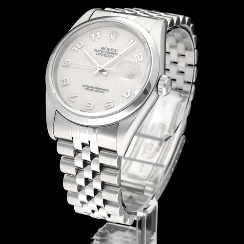 Montre Rolex Datejust - Montre 16200 « Computer Dial » 36 mm (2000) 58 Facettes ROL/DJ1/1298