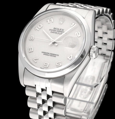 Montre Rolex Datejust - Montre 16200 « Computer Dial » 36 mm (2000) 58 Facettes ROL/DJ1/1298