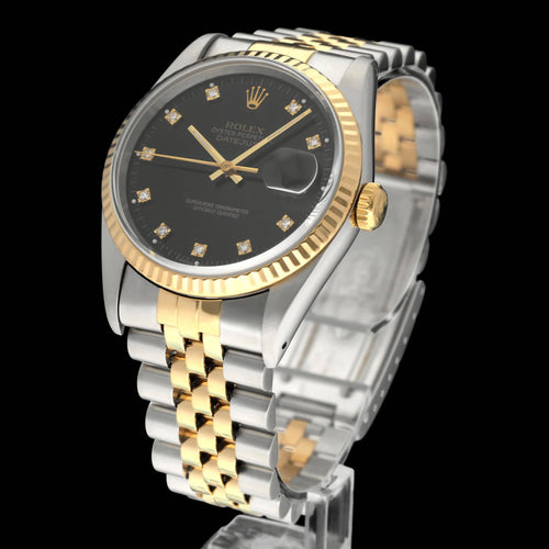 Montre Rolex Datejust - Montre 16233G (1990) en acier et or 58 Facettes ROL/DJ1/1300