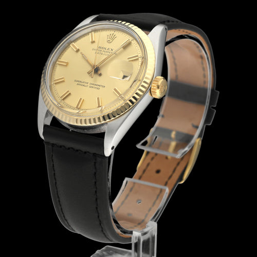 Montre Rolex Datejust 1601 - Montre automatique 36 mm or/acier (1973) 58 Facettes ROL/DJ1/1302