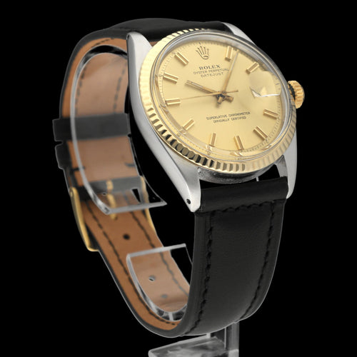 Montre Rolex Datejust 1601 - Montre automatique 36 mm or/acier (1973) 58 Facettes ROL/DJ1/1302