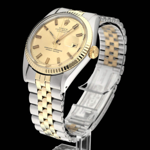 Montre Rolex Datejust 1601 (1971) - Montre automatique 36 mm or/acier 58 Facettes ROL/DJ1/1303