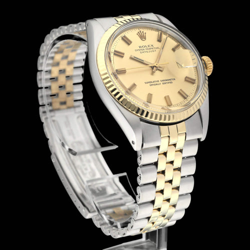 Montre Rolex Datejust 1601 (1971) - Montre automatique 36 mm or/acier 58 Facettes ROL/DJ1/1303