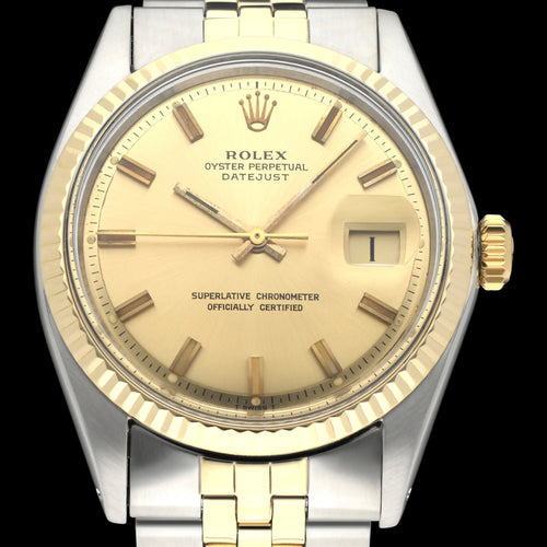 Montre Rolex Datejust 1601 (1971) - Montre automatique 36 mm or/acier 58 Facettes ROL/DJ1/1303