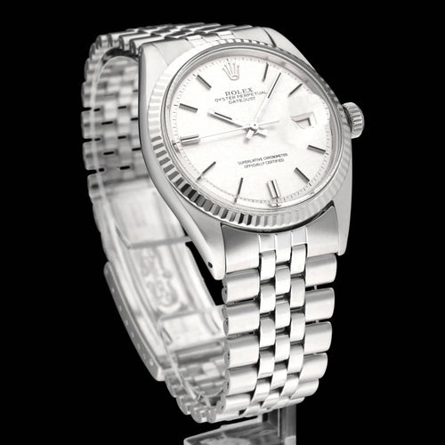 Montre Rolex Datejust 1601 - Montre 36 mm en acier (1972), cadran lin 58 Facettes ROL/DJ1/1314