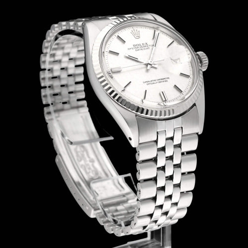 Montre Rolex Datejust 1601 - Montre 36 mm en acier (1972), cadran lin 58 Facettes ROL/DJ1/1314