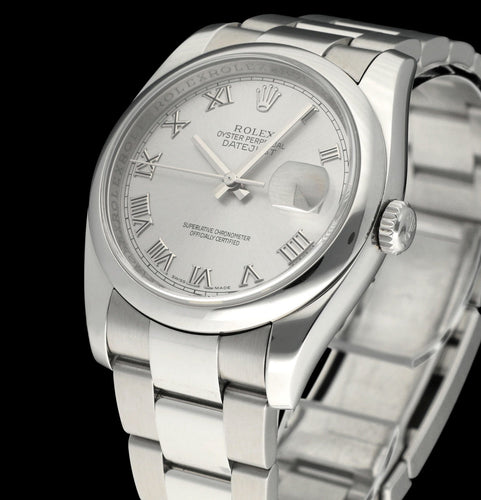 Montre Rolex Datejust 116200 - Montre 36 mm acier (2015) avec boîte et papiers 58 Facettes ROL/DJ2/033