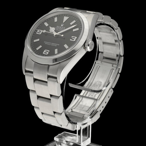 Montre Rolex Explorer - Montre automatique en acier 36 mm réf. 114270 (2001) 58 Facettes ROL/EXP/037