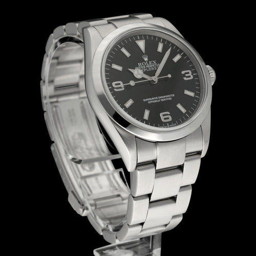 Montre Rolex Explorer - Montre automatique réf. 114270 en acier, 36 mm (2001) 58 Facettes ROL/EXP/044