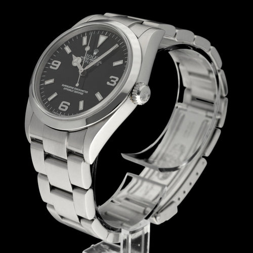 Montre Rolex Explorer - Montre automatique réf. 114270 en acier, 36 mm (2001) 58 Facettes ROL/EXP/044