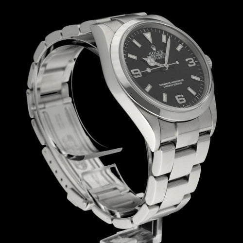 Montre Rolex Explorer - Montre automatique réf. 114270 en acier, 36 mm (2001) 58 Facettes ROL/EXP/044