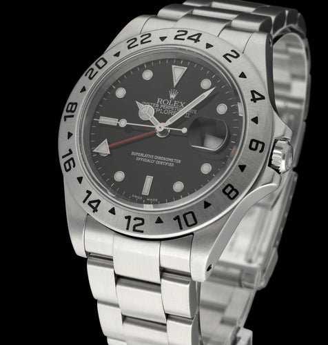Montre Rolex Explorer II 16570 - Montre automatique 40 mm en acier (2001) 58 Facettes ROL/EXP/046
