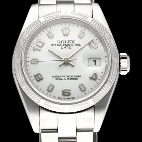 Montre Rolex Oyster Perpetual Lady Date - Montre femme réf. 79190 (2004) 58 Facettes ROL/LDJ/540