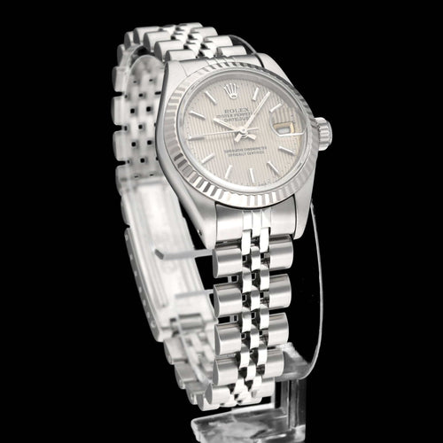 Montre Rolex Lady-Datejust - Montre dame réf. 69174 cadran Tapestry (1990) 58 Facettes ROL/LDJ/567