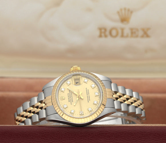 Montre Rolex Lady-Datejust - Montre femme 69173G, 26 mm (1990) 58 Facettes ROL/LDJ/584