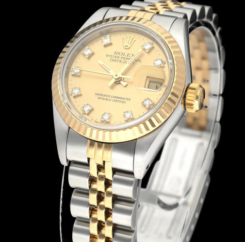 Montre Rolex Lady-Datejust - Montre femme réf. 69173G, 26 mm (1988) 58 Facettes ROL/LDJ/591
