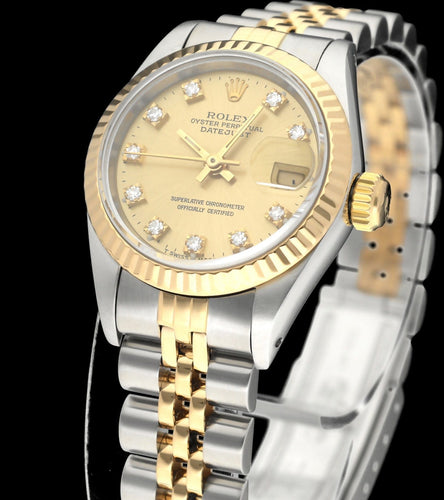 Montre Rolex Lady-Datejust 69173G - Montre femme automatique bicolore 26 mm 58 Facettes ROL/LDJ/593