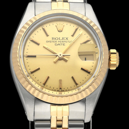 Montre Rolex Lady-Datejust 6917 - Montre femme en acier et or 1984 58 Facettes ROL/LDJ/599