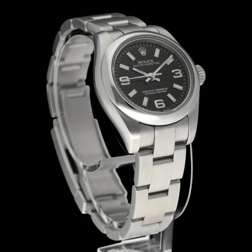 Montre Rolex Oyster Perpetual 26 - Montre femme acier 176200 (2011) 58 Facettes ROL/OOP/170
