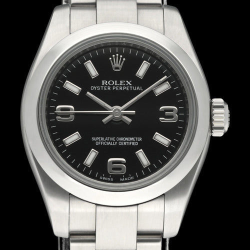 Montre Rolex Oyster Perpetual 26 - Montre femme acier 176200 (2011) 58 Facettes ROL/OOP/170