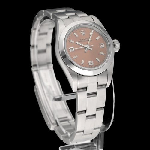Montre Rolex Oyster Perpetual Lady 67180 - Montre femme 26 mm en acier (1997) 58 Facettes ROL/OOP/173